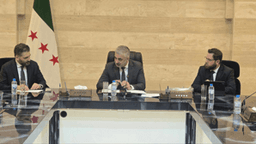 عقد معاون الأمين العام لرئاسة الجمهورية العربية السورية لشؤون مجلس الوزراء الأستاذ علي كده اجتماعاً مع المرشح لمنصب معاون وزير الثقافة 26-5-2025-1.jpg